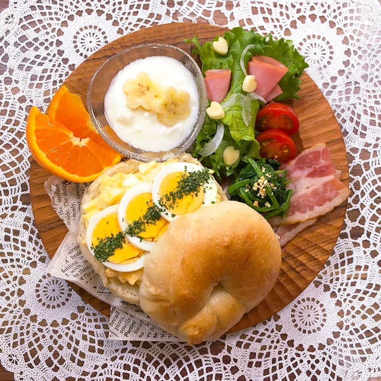 テンション上がる朝のワンプレート