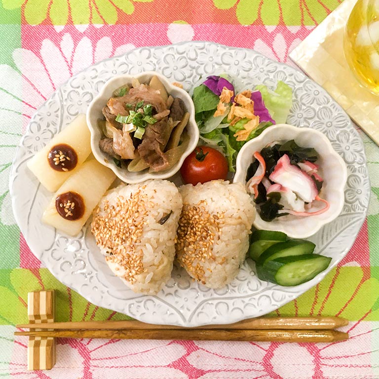 和食のヘルシーおかずワンプレート