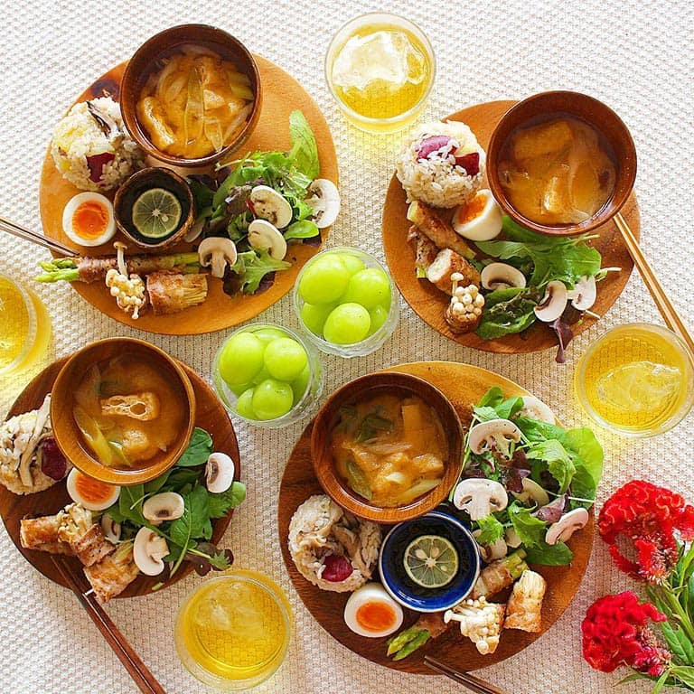 きのこいっぱい秋の香りのワンプレート