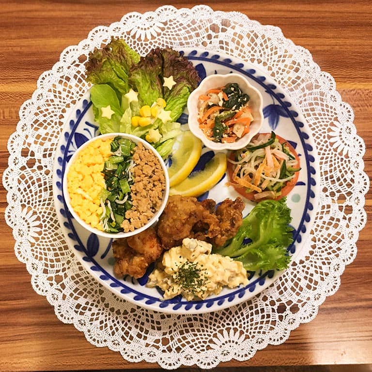 みんな大好き、お気に入りおかずのワンプレート